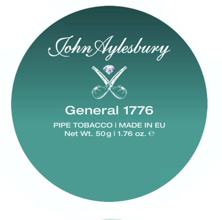 John Aylesbury General 1776 Tin 1.75 oz