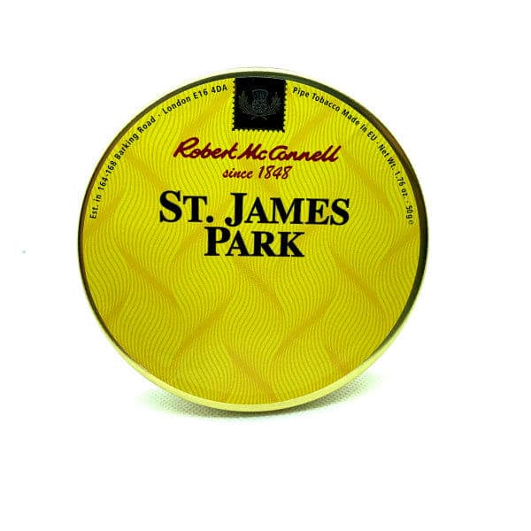 st james tobacco Robert McConnell Heritage St. James Park 1.76oz Tin