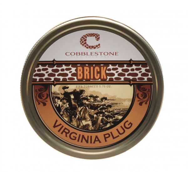 Cobblestone Brick Virginia Plug 1.75oz Tin