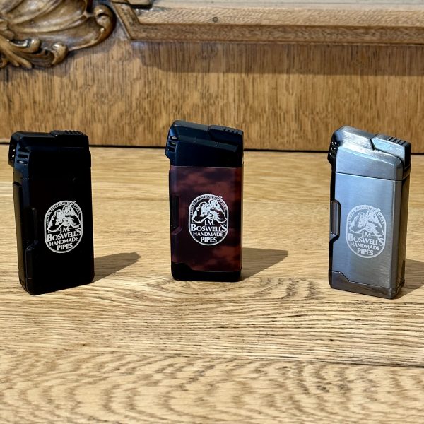 Visol Soft Flame Pipe Lighters With Boswell Pipes Logo