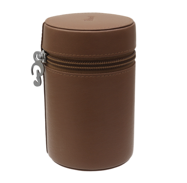 Peterson Grafton Leather Large Brown Tobacco Jar