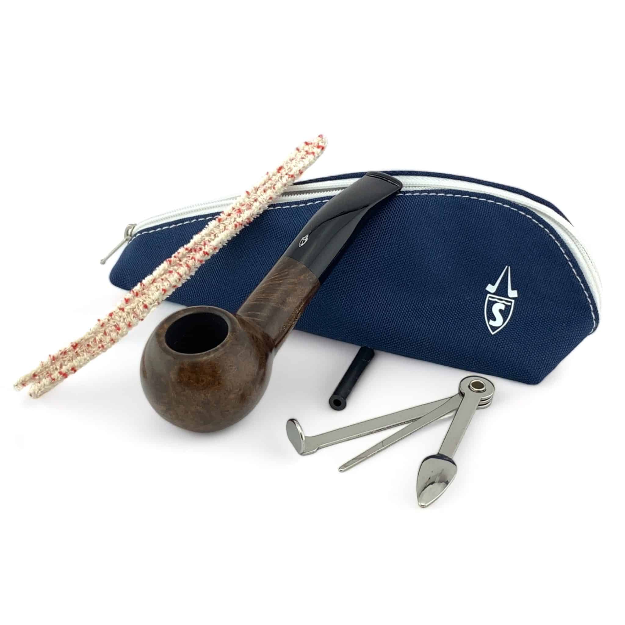 Savinelli New One Starter Kit - Smooth 321 6mm Author Pipe