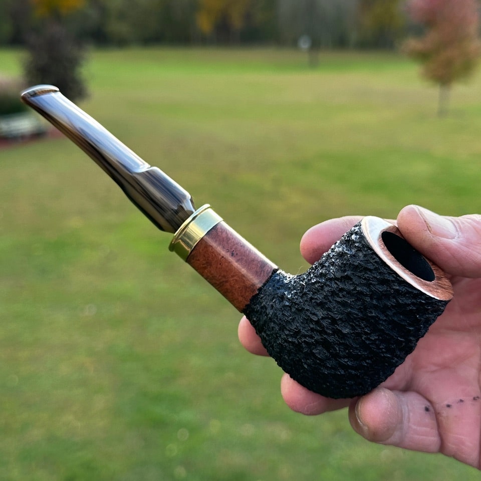 Boswell Pipe 2024 SPORTSMAN SHOTSHELL TWOTONE BILLIARD Boswell Pipes