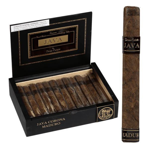 Drew Estate Java Maduro Corona Cigars - Boswell Pipes