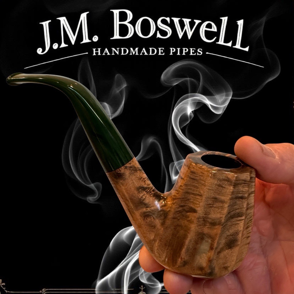 Boswell Pipe 2026 - LARGE FLUTED BILLIARD - Boswell Pipes